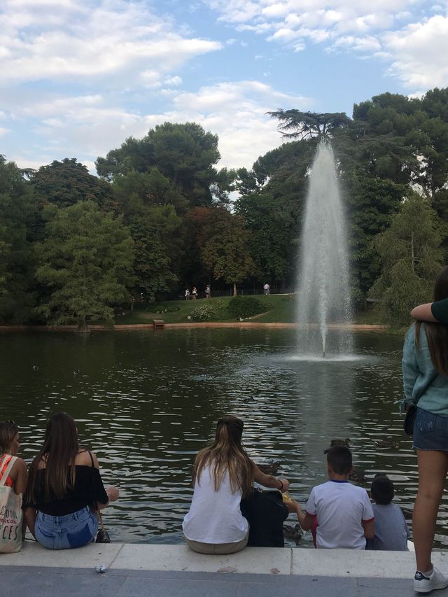 El Retiro Park, Madrid 🇪🇸🌿✈️