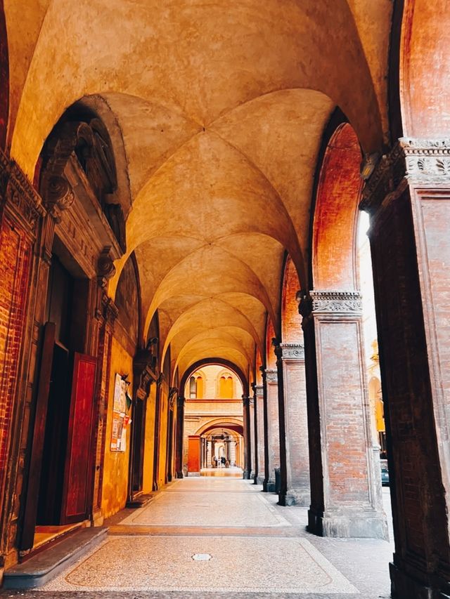 I really like the old city of Bologna in Italy.