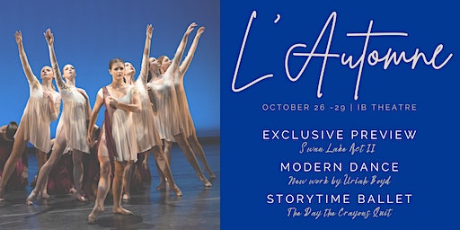 L'Automne - Saturday, October 28 at 7:30PM | IB Theatre