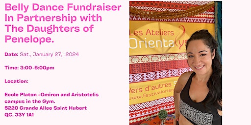 Belly Dance Fundraiser | École Socrates-Démosthène Campus IV