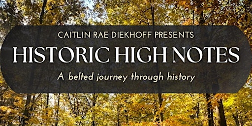 Historic High Notes: A Belted Journey Through History | John Waldron Arts Center Firebay, South Walnut Street, Bloomington, IN, USA