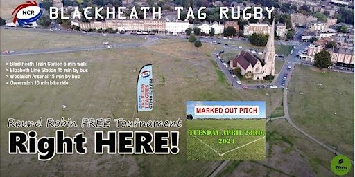 "FREE" Tag Rugby Round Robin Blackheath Tournament (Limited Spaces) | Blackheath