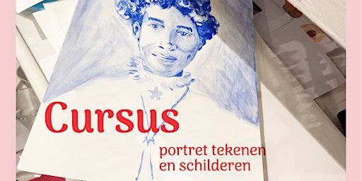 Cursus portret tekenen en schilderen 5x op de dinsdagavond | Rotterdamseweg 392