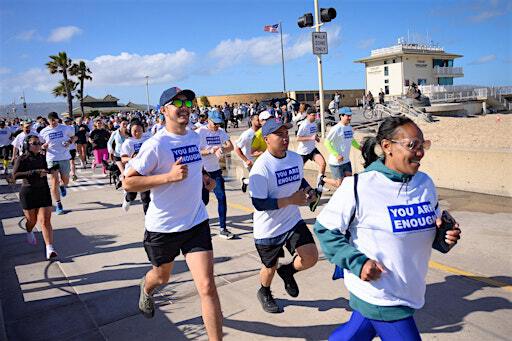 YOU ARE ENOUGH 5K RUN/WALK | Schumacher Plaza - Tim Kelly Memorial Surf Statue