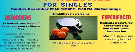 Pickleball Singles Clinic/Social Long Island | US Academy of Pickleball