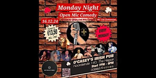 O'Casey's Comedy Night | O'Casey's Irish Pub & Restaurant, Noordeinde, The Hague, Netherlands