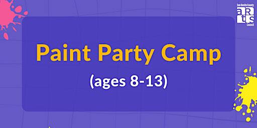 Youth Art Classes: Paint Party Camp | Art Depot