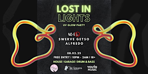 Lost In Lights: Open-genre U.V party | The Knights Sport Bar | Pub Bars in barrow-in-furness