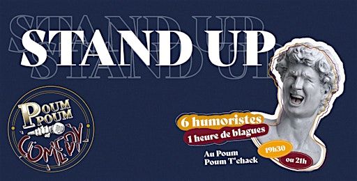 POUM POUM COMEDY, 1h de standup au Poum Poum T'chack | Poum Poum T'chak