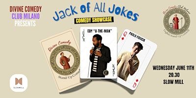Divine Comedy Club Milan- Jack of All Jokes| Stand-up Comedy in English | Slow Mill