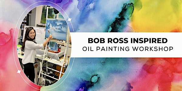 Level 1: Bob Ross Inspired Oil Workshop [Ocean] | Inspired Art Wine