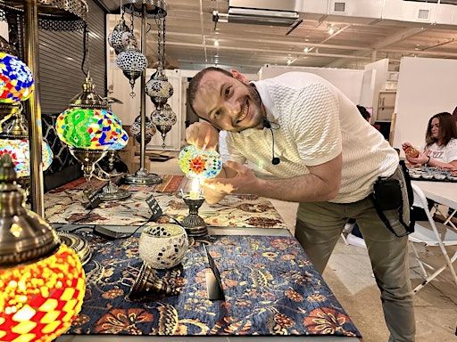 Mosaic Art Classes Cincinnati: Turkish Lamp Making Workshop | Hilton Garden Inn Cincinnati Midtown