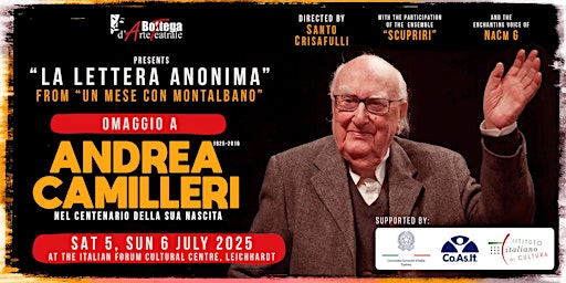 "La Lettera Anonima" from "Un mese con Montalbano" | The Italian Forum