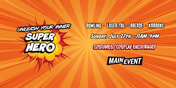 Unleash Your Inner Hero at Main Event Baton Rouge! | Main Event Baton Rouge