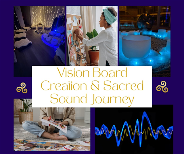 Vision & Vibration- Vision Board Creation & Sacred Sound Journey | 1324 11 Ave SW