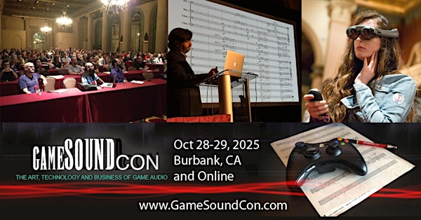 GameSoundCon 2025 | Marriott Burbank Convention Center