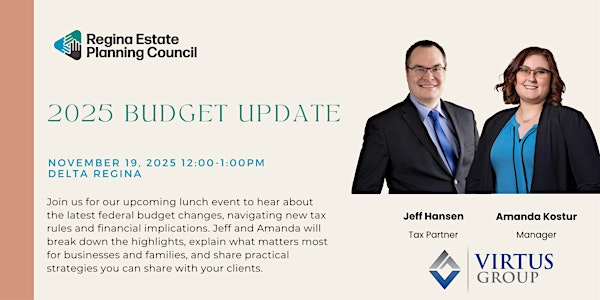 2025 Budget Update | Delta Hotels by Marriott Regina