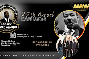 25th Annual MLK Legacy Youth Awards | Sleepy Hollow  Conference Center