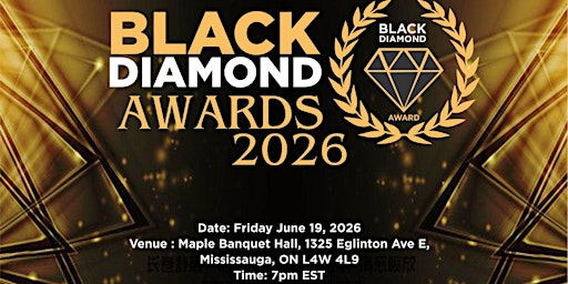 Black Diamond Awards 2026 | Maple Banquet Hall