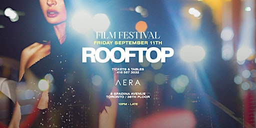Toronto Film Festival Rooftop Party | Aera