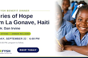 Starfysh Benefit Dinner: Stories of Hope from La Gonave, Haiti | Berkley Hills Church