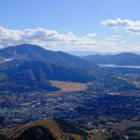 紅葉の金時山