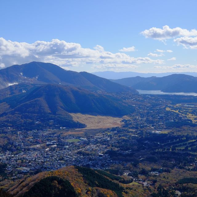 紅葉の金時山