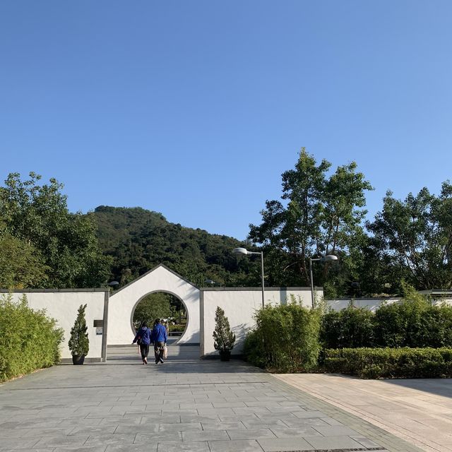 鬧中取靜坑口文曲里公園