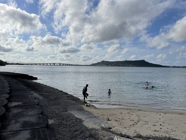 伊計島から浜比嘉島までドライブ
