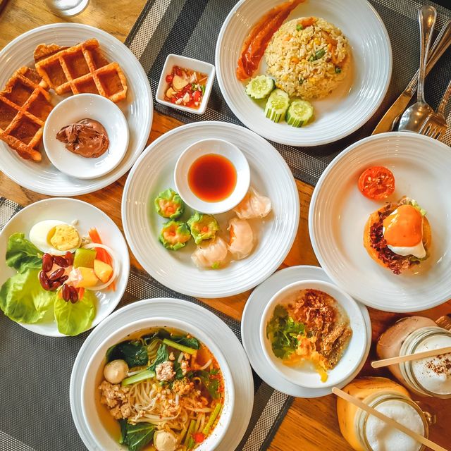บุฟเฟ่ต์โรงแรม @U Khao Yai