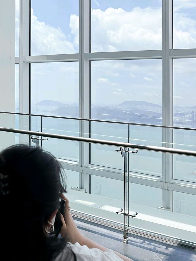 부산의 바다와 시내를 100층에서 즐기는 곳, 부산 엑스더스카이