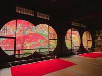 京都・嵐山 『祐斎亭』の紅葉