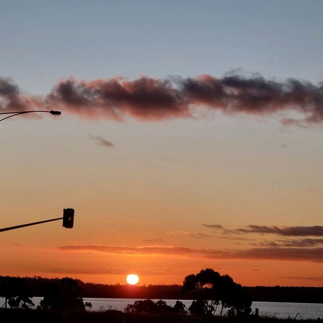 Sunset at Roxburgh Park Melbourne