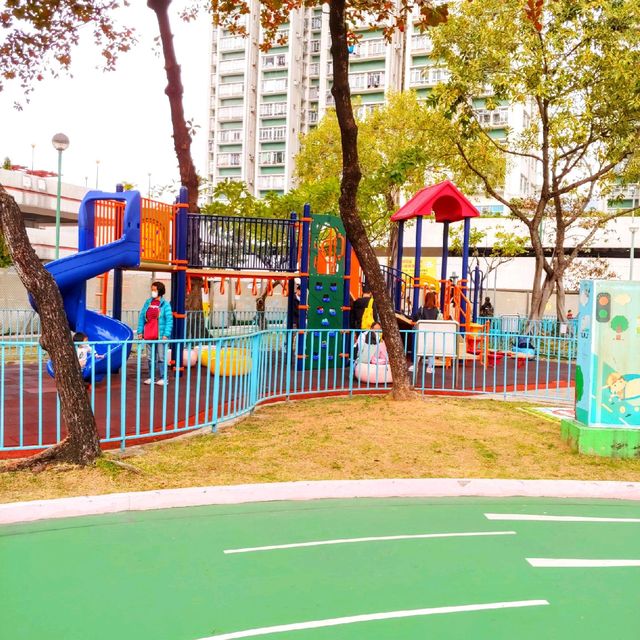 沙田交通安全公園 遊戲中學習遵守道路規則