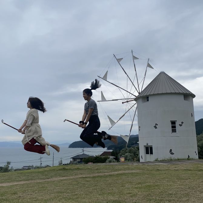 小豆島オリーブ公園で魔女の宅急便に Trip Com 香川県の旅のブログ