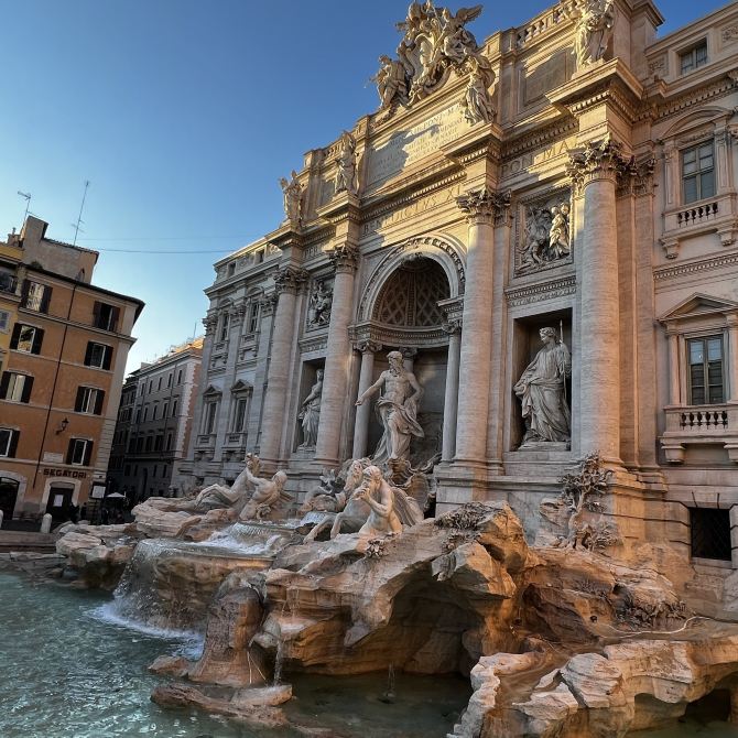 The most stunning fountain in Italy.