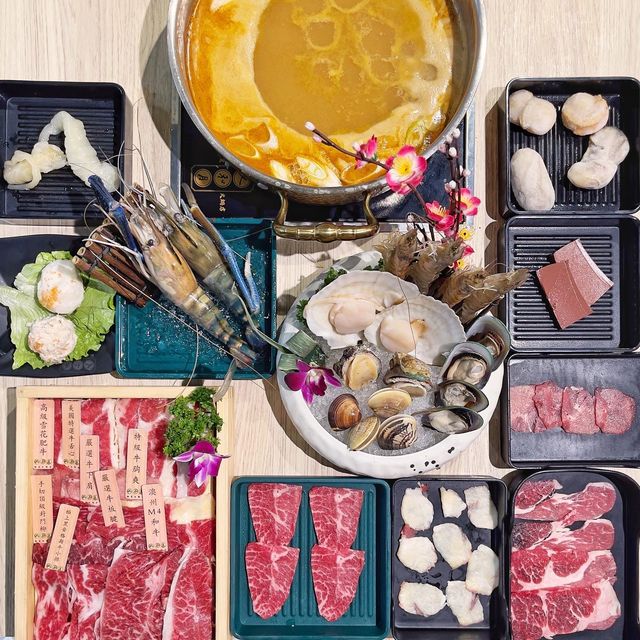 超正😍酥皮🌶麻辣🧀芝士🐓雞煲、清湯腩🐂