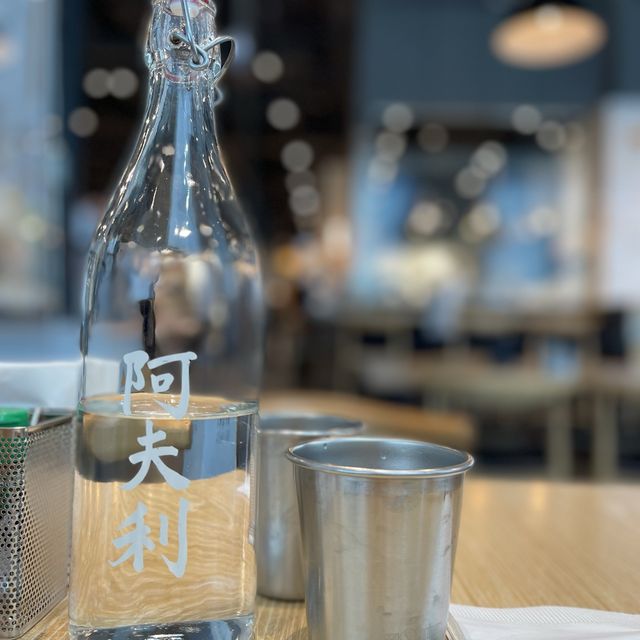 尖沙咀清新的柚子拉麵🍜