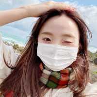 제주의 푸른 바다 '애월한담공원'