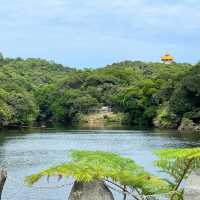 基隆之美-情人湖公園、環湖步道和美麗的吊橋！