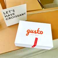 Gusto ร้านครัวซองต์ Kios สุดคิ้วท์ 🤍❤️