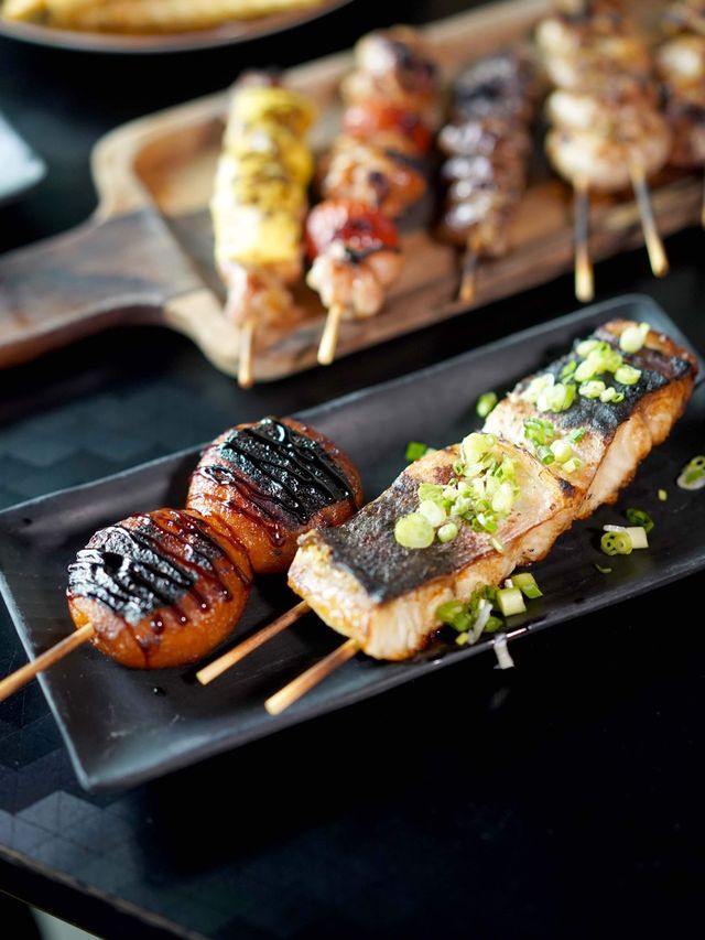  最近去左大埔墟Dragon BBQ bar度試下佢地嘅串燒！