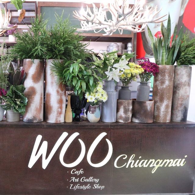 清邁花海中的WOO CAFE