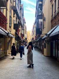 Tudor style shopping alley in perth 🇦🇺😍🏰