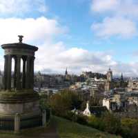 The views from Calton Hill - stunning