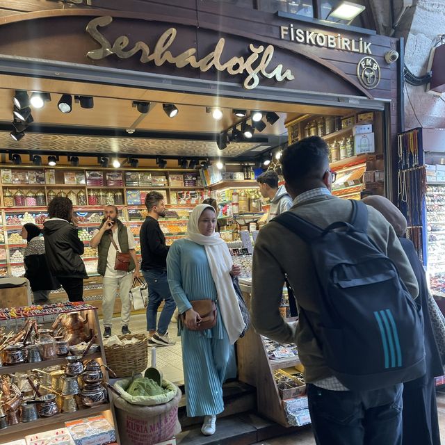 土耳其遊記 Istanbul 當地人會來逛的市場-香料市場