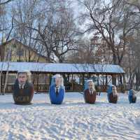 "Russian village" in Harbin (Sun island)
