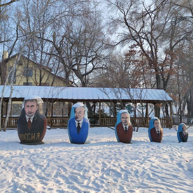 "Russian village" in Harbin (Sun island)