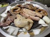 자타공인 칭다오 최고의 양곱창집, 황소곱창마당(庭院屋)