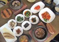 사당역 한정식 맛집. 둥구나무